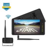 SET bezdrátový digitální kamerový systém s monitorem 9" AHD na zrcátko SET bezdrátový digitální kamerový systém s monitorem 9" AHD na zrcátko