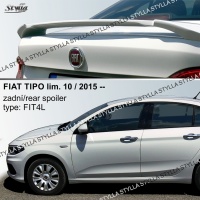 Zadní spoiler křídlo Fiat Tipo sedan -- od roku výroby 10/2015- Zadní spoiler křídlo Fiat Tipo sedan -- od roku výroby 10/2015-