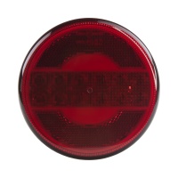 LED lampa zadní mlhová, 12-24V, ECE, průměr 122mm LED lampa zadní mlhová, 12-24V, ECE, průměr 122mm