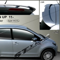 Zadní spoiler kšilt nad okno VW Up 3/5dv.hatchback -- od roku výroby 08/2011- Zadní spoiler kšilt nad okno VW Up 3/5dv.hatchback -- od roku výroby 08/2011-