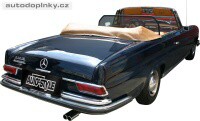Windschott CABRIO clona proti větru Mercedes W111 Windschott CABRIO clona proti větru Mercedes W111