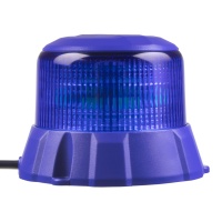 Robustní modrý LED maják, modrý hliník, 48W, ECE R65 Robustní modrý LED maják, modrý hliník, 48W, ECE R65
