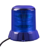 Robustní modrý LED maják, modrý hliník, 96W, ECE R65 Robustní modrý LED maják, modrý hliník, 96W, ECE R65