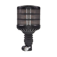 LED maj�k, 12-24V, 24xLED oran�ov�, na dr��k, smoke, ECE R65