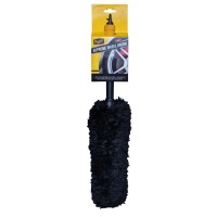 Meguiar's Supreme Wheel Brush - Large - luxusní mikrovláknový kartáč na kola, velký, 45 cm Meguiar's Supreme Wheel Brush - Large - luxusní mikrovláknový kartáč na kola, velký, 45 cm