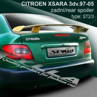 Zadní spoiler křídlo Citroen Xsara 3/5dv.hatchback -- od roku výroby 04/1997- Zadní spoiler křídlo Citroen Xsara 3/5dv.hatchback -- od roku výroby 04/1997-